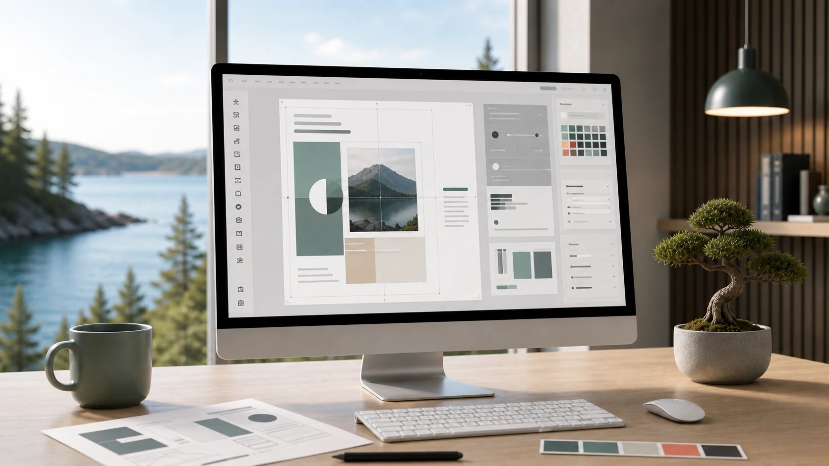 Grafisk design i arbeid
